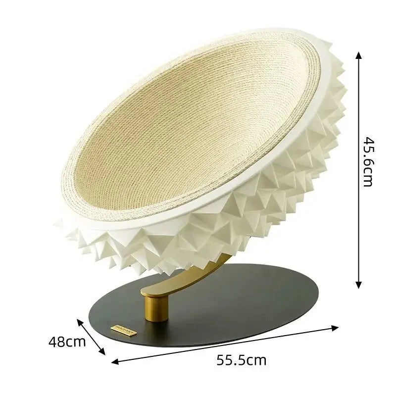 Durian Cat Scratcher Bed | A Modern 2-in-1 Scratcher & Cozy Cave Bello Pet House Store