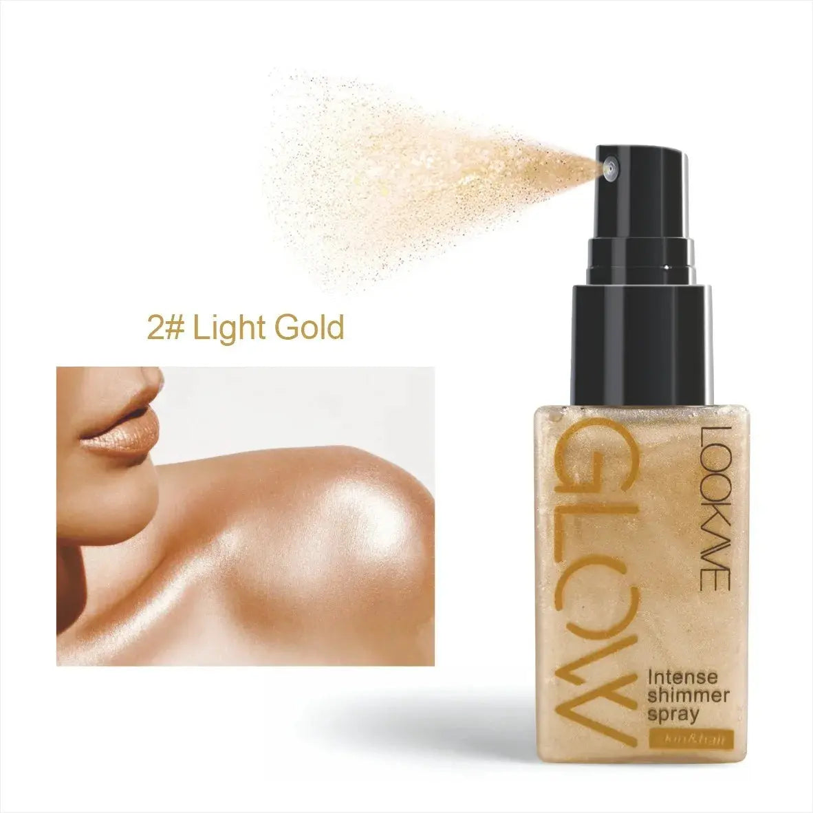 GlowLuxe Shimmering Body Oil – Deep Hydration & Iridescent Radiance for All-Day Glow IFANYUO Cosmetic Store