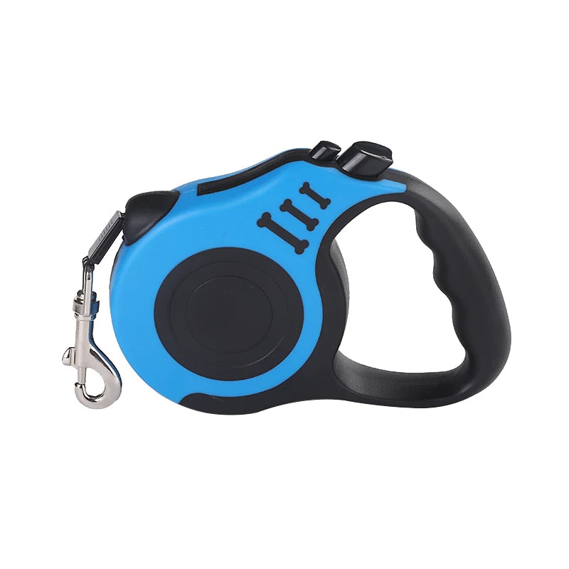 FlexiLeash Retractable Dog Leash | 3m/5m Tangle-Free Walking Lead YNOM cornerstore