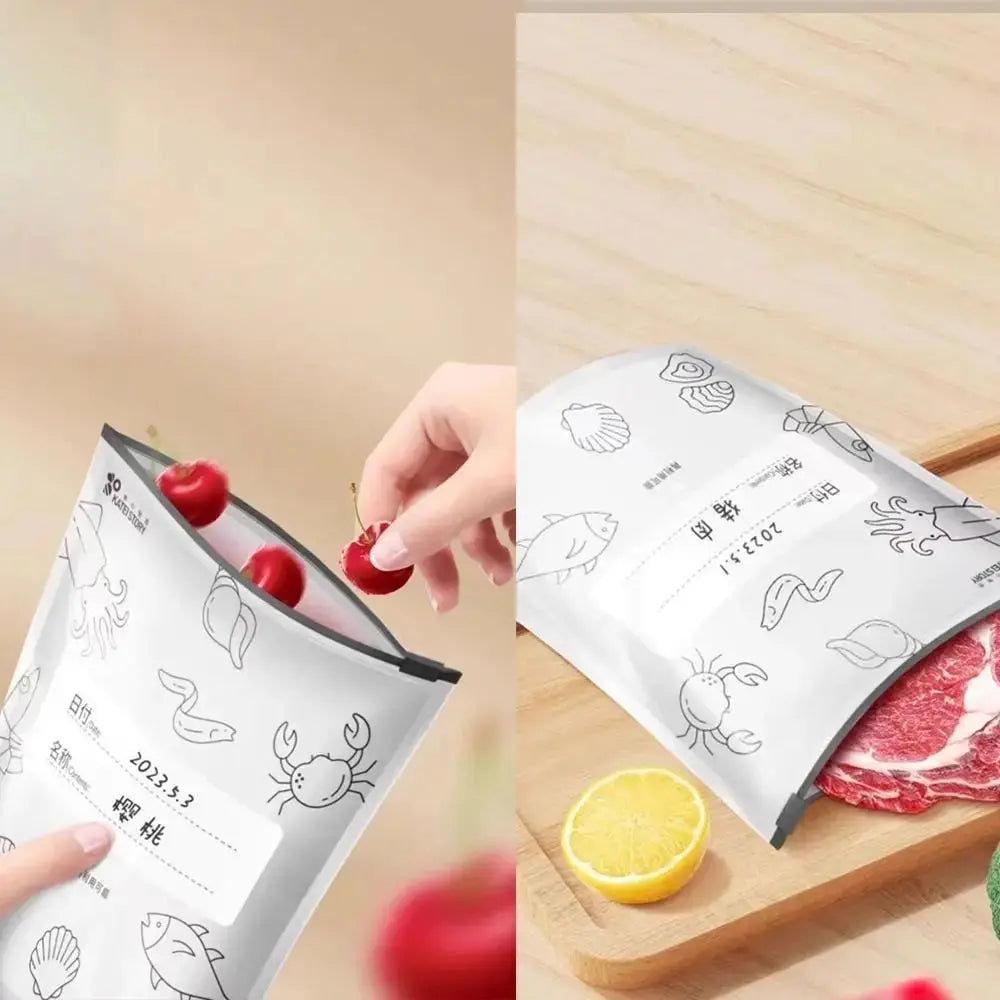 FreshLock Reusable Food Storage Bags | Airtight & Leakproof Foil Pouches for Lunch & Leftovers Digital & Stationery Store