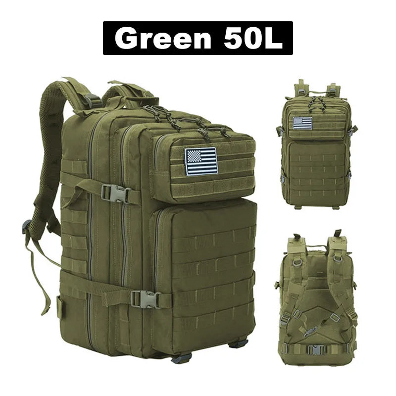 Stryker 50L Modular Tactical Backpack | Waterproof MOLLE Rucksack Stone's Store