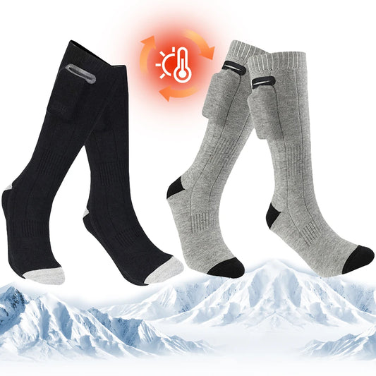 The HeatStep Rechargeable Heated Socks | For Winter, Skiing & Outdoor Work