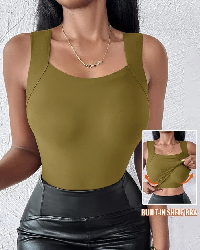 The WarmLift Thermal Bra Top | Built-in Bra & Body Shaper