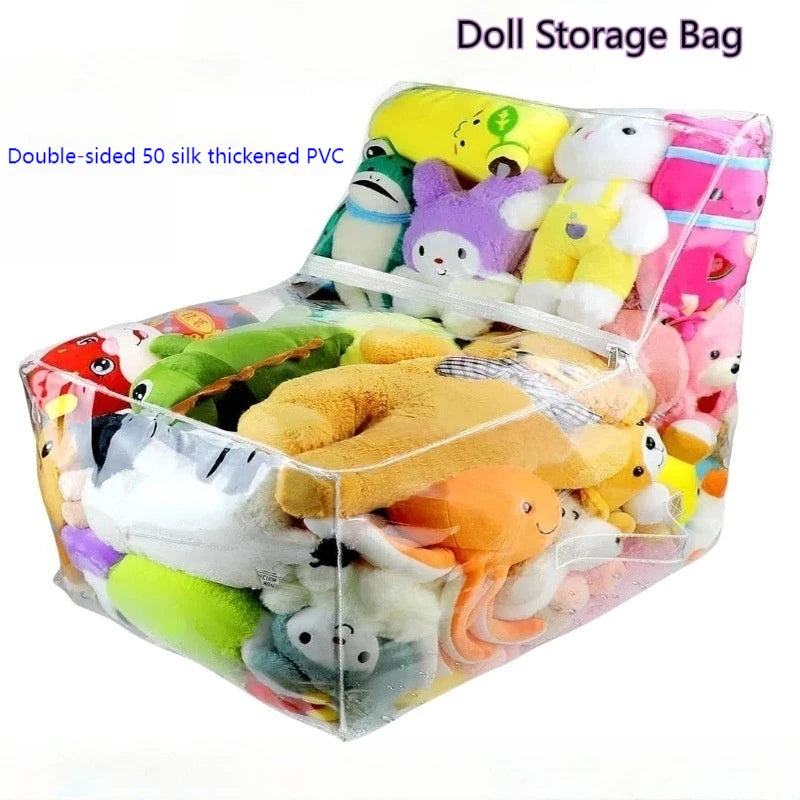 The CozyStash 2-in-1 Stuffed Animal Storage & Bean Bag Chair - YNOM cornerstore