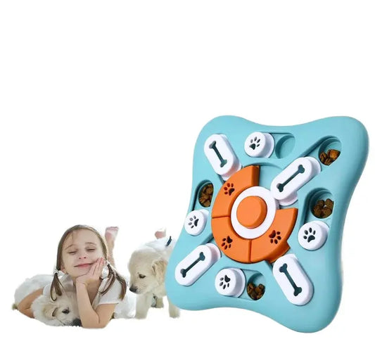 TreatMaze Interactive Treat-Dispensing Dog Puzzle – Mental Stimulation & Boredom Buster Toy 🐶🧩 Shop1104493838 Store