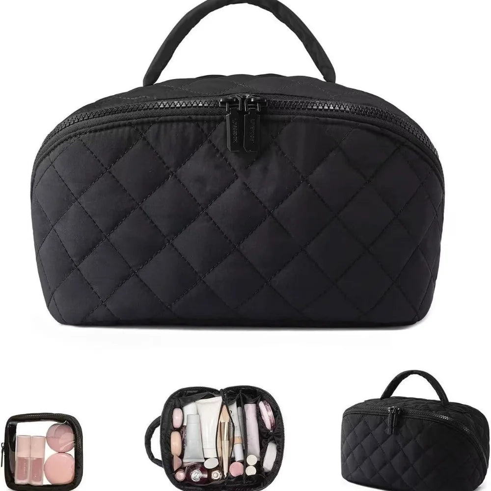 The BeautyVoyage Travel Makeup Bag | with Adjustable Dividers U · Mi Store