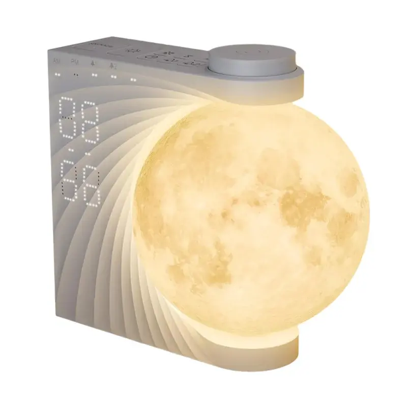 LumiRise Sunrise Simulation Alarm Clock | Wake-Up Light & Sleep Aid - YNOM