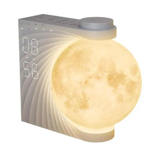 LumiRise Sunrise Simulation Alarm Clock | Wake-Up Light & Sleep Aid - YNOM