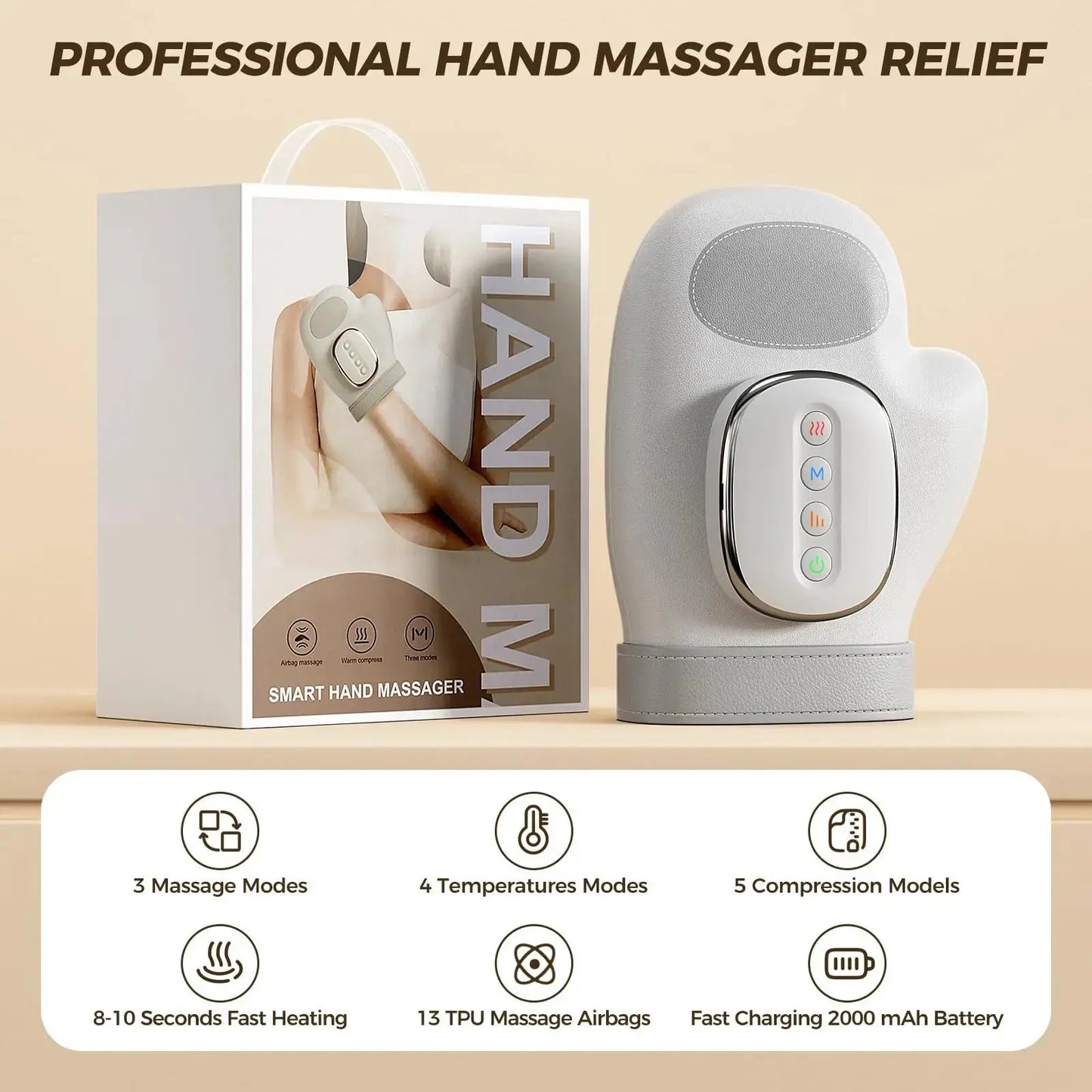 RelaxaPalm – Heated Hand Massager for Deep Relief & Circulation Boost 🤲🔥 Shop1104927747 Store