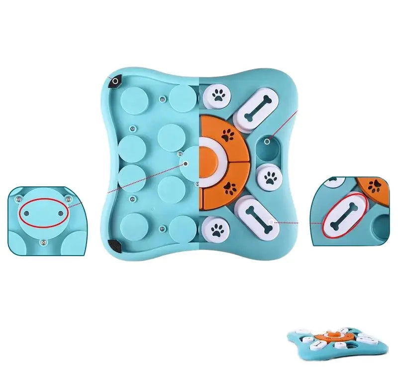 TreatMaze Interactive Treat-Dispensing Dog Puzzle – Mental Stimulation & Boredom Buster Toy 🐶🧩 Shop1104493838 Store
