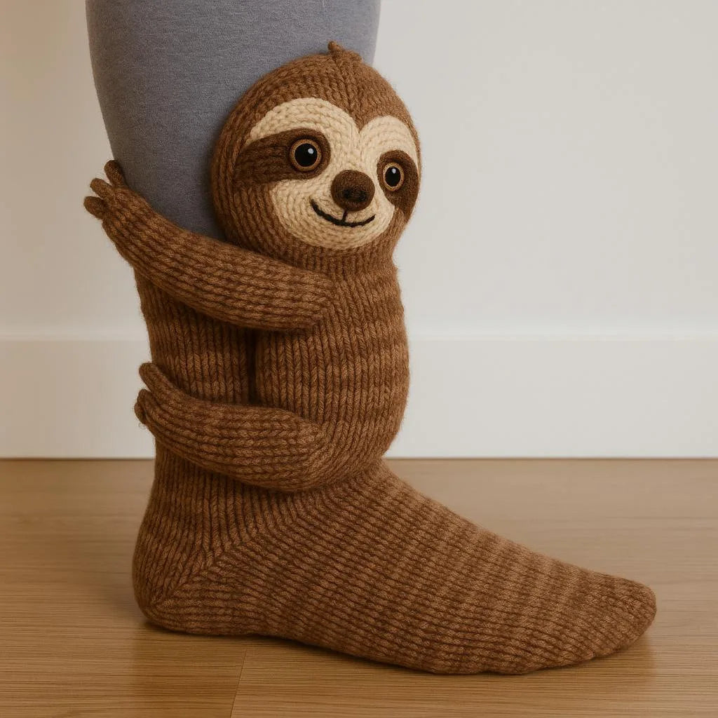 The Viral CozyCritter 3D Animal Socks | Cute & Fuzzy Winter Slipper Socks YNOM cornerstore