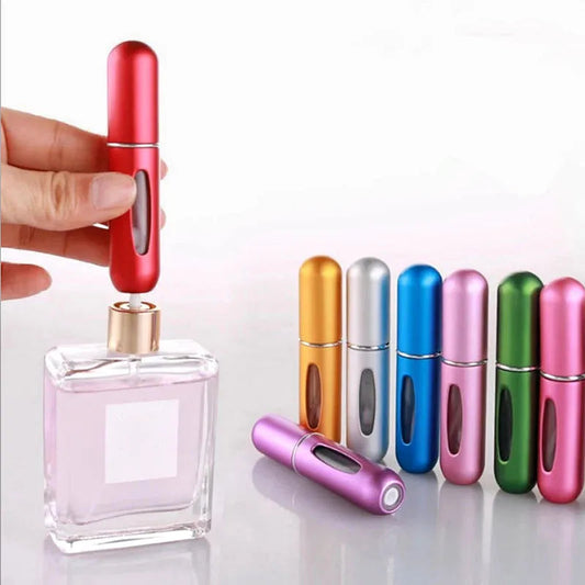 AuraScent Travel Perfume Atomizer | 5ml Refillable Pocket Spray Beauty Spring Store