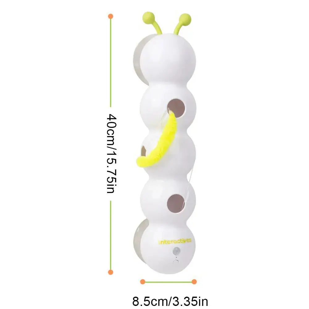 The Wiggly Caterpillar | Automatic Motion Cat Toy for Endless Fun Shop1104318073 Store