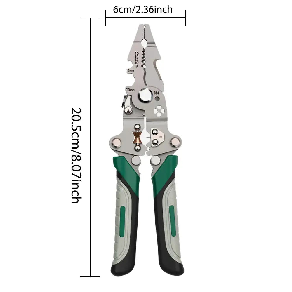 SmartFold 5-in-1 Wire Stripper & Crimper | Foldable Multi-Tool HOOFUN Factory Store