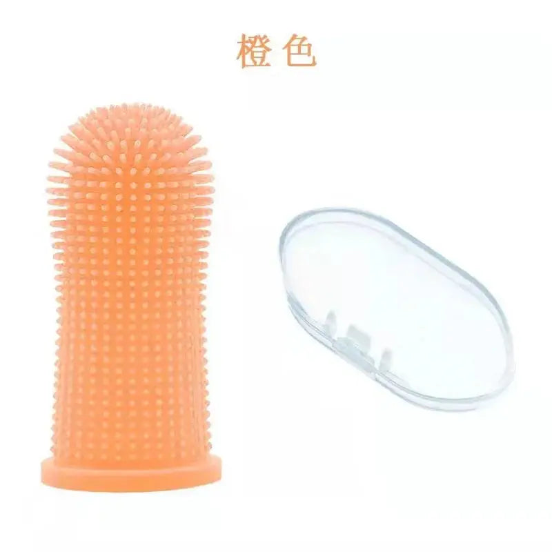 GentlePaws 360° Silicone Finger Toothbrush for Dogs & Cats XIN Hang Xian Store