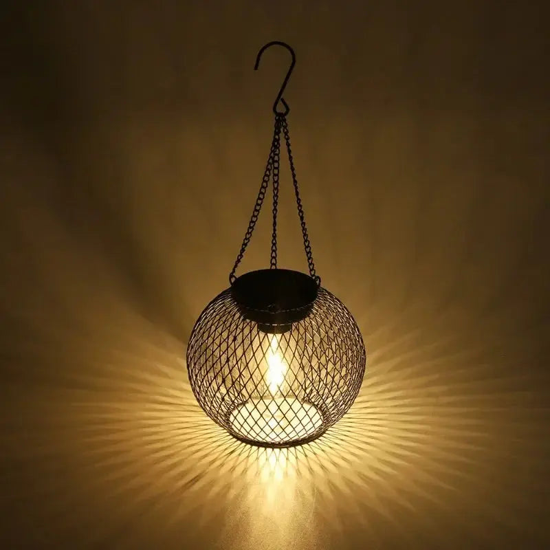 Radiance Glow Solar Garden Lantern | Waterproof Decorative Light - YNOM