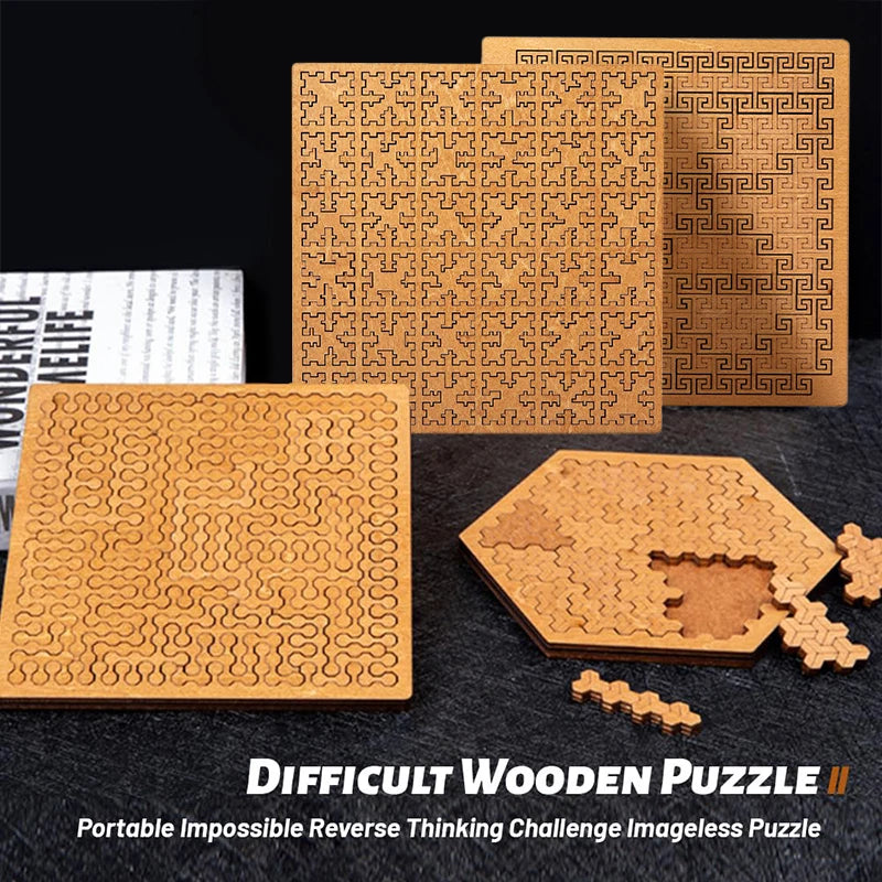 BrainBloom - The Wooden Fractal Puzzle That Calms Your Mind & Sharpens Your Focus - YNOM cornerstore