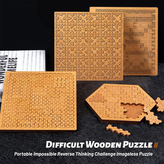 BrainBloom - The Wooden Fractal Puzzle That Calms Your Mind & Sharpens Your Focus - YNOM cornerstore