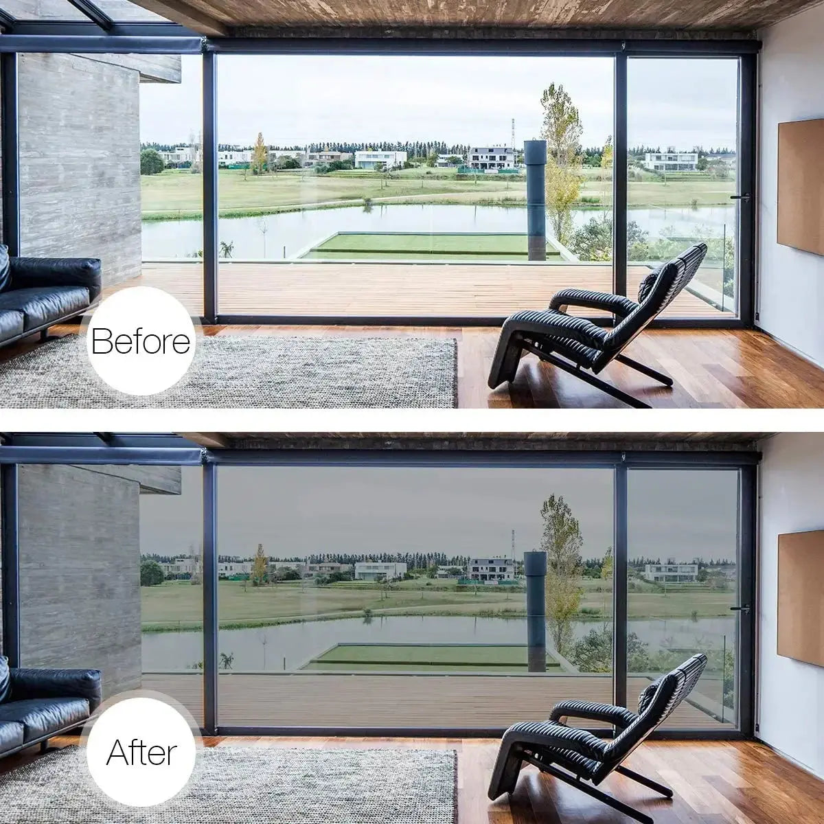 Ultra-Glare Blocking Window Film – Privacy + 99% UV Protection! - YNOM