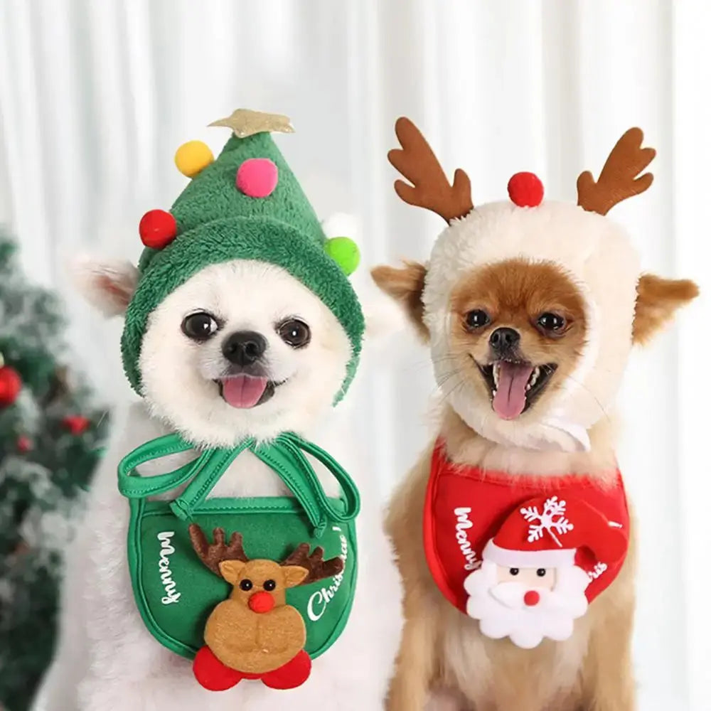 PawTree Christmas Pet Hat – Cozy, Festive, and Photo-Ready Holiday Accessory for Cats & Dogs Romantic Life-99 Store