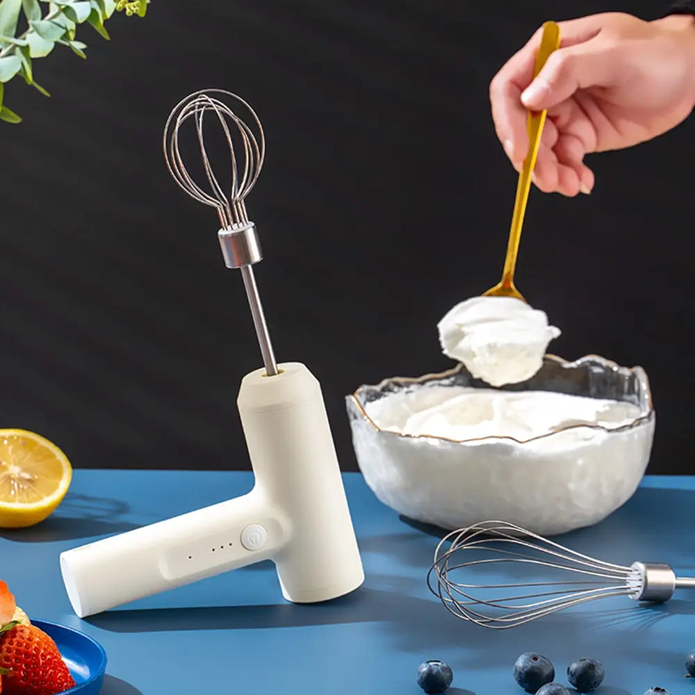 WhipLite Cordless Hand Mixer | 3-Speed USB Rechargeable Whisk YNOM cornerstore