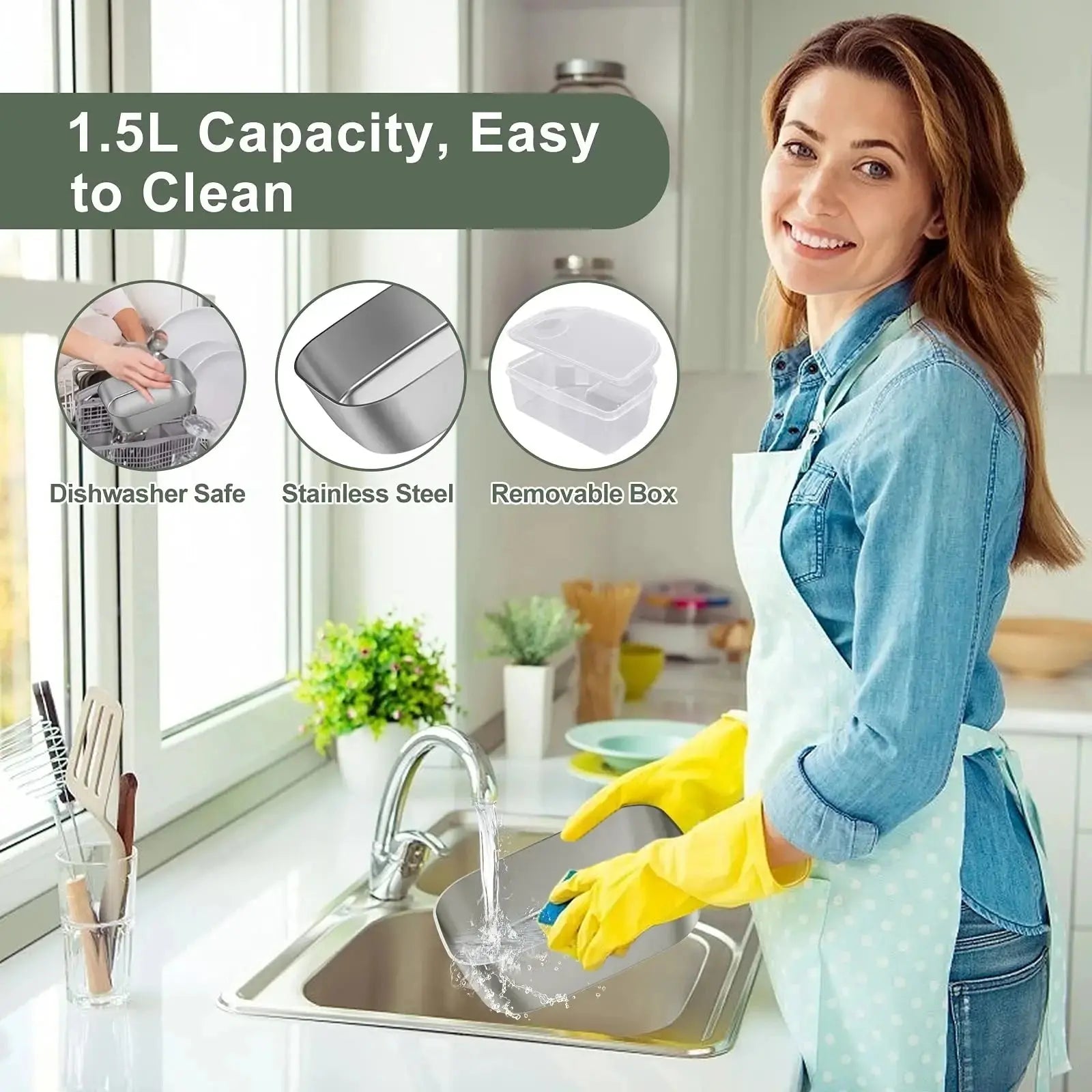 HotBoxGo Portable Electric Lunch Box – Keep Meals Hot & Fresh Anywhere | USB Food Warmer for Travel, Work & Car Hmeily Official Store