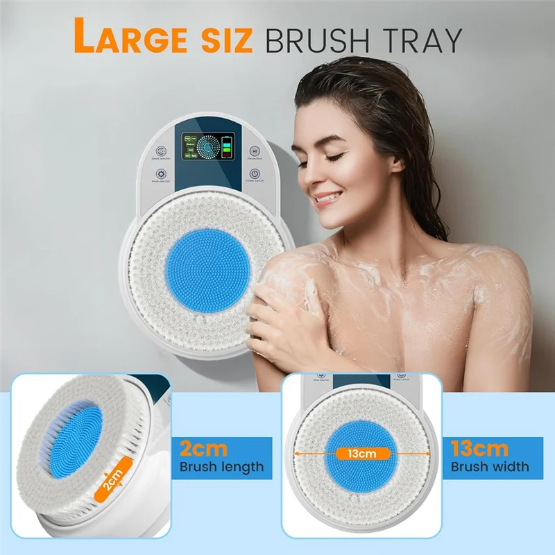 The BackEase Hands-Free Electric Back Scrubber for Showers - YNOM cornerstore