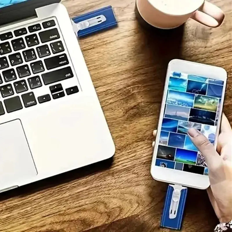 AllPort Flash – 4-in-1 Smart USB Drive for iPhone, Android & Laptop Shop1105149040 Store