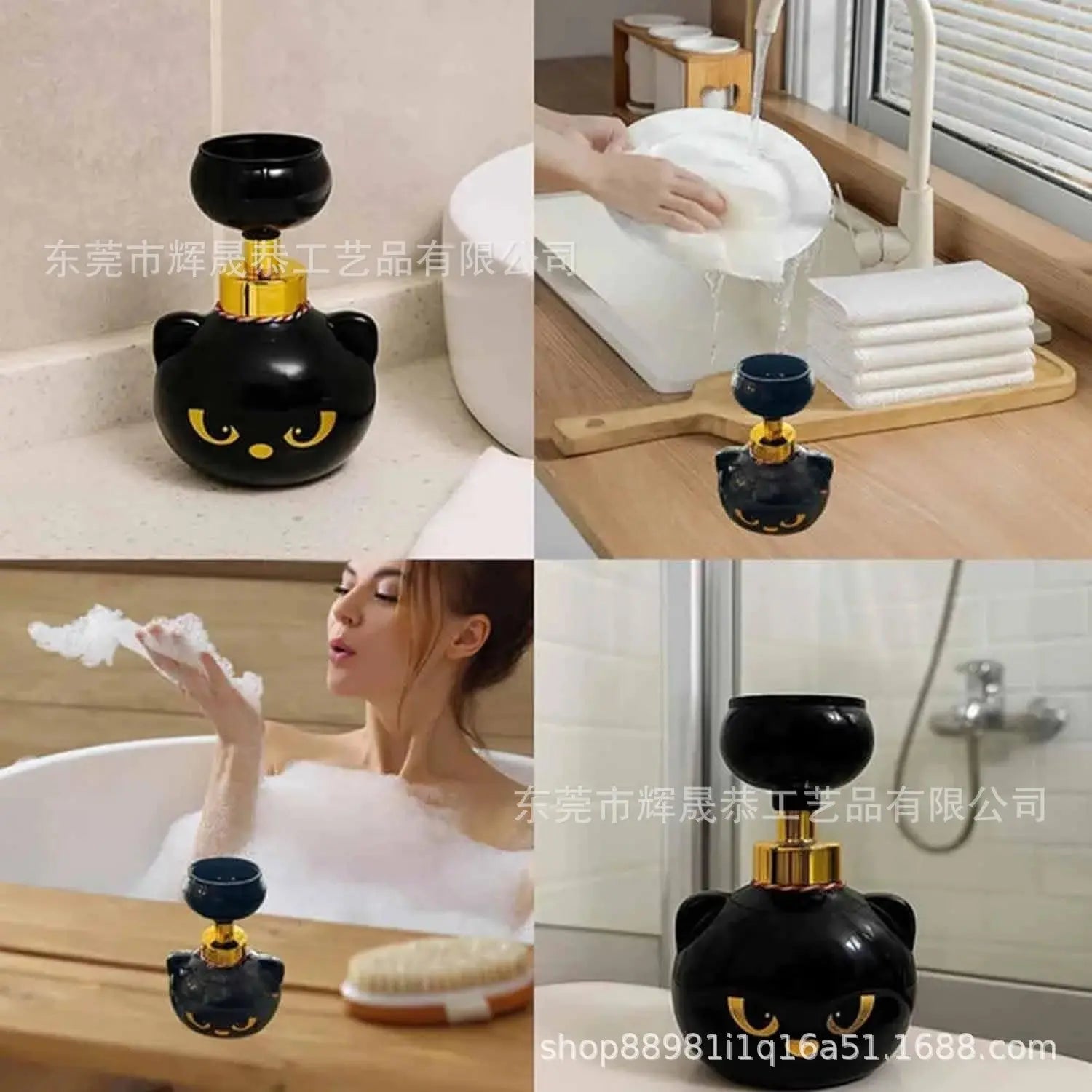 PawFoam Dispenser – Adorable Cat Paw Foam Soap Pump for Kids & Families Shop1104888110 Store