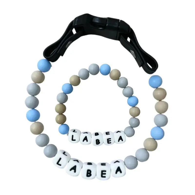 PawBond Custom Engraved Collar & Matching Bracelet Set - YNOM