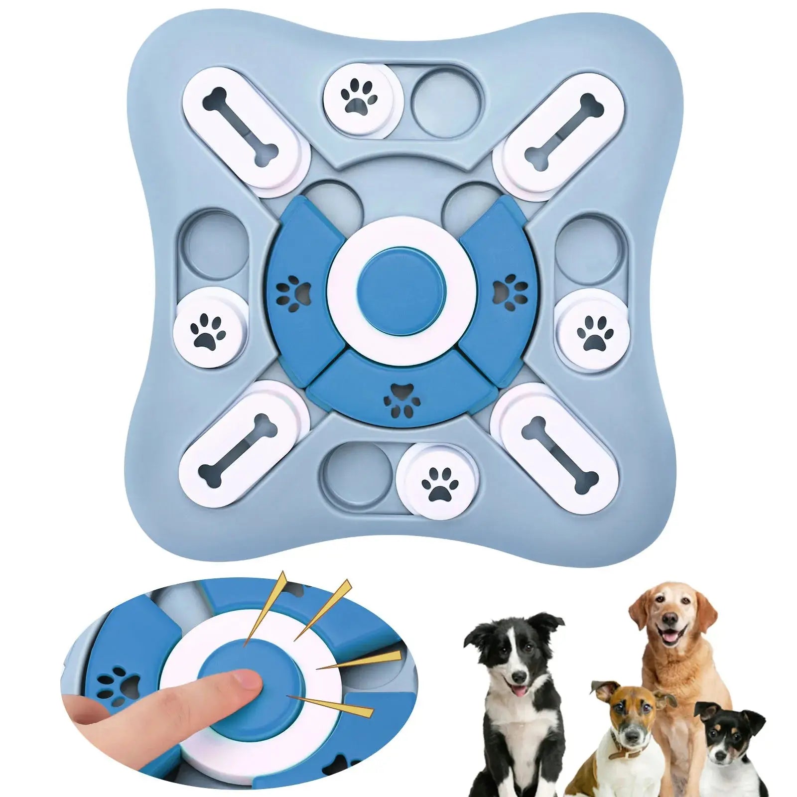 TreatMaze Interactive Treat-Dispensing Dog Puzzle – Mental Stimulation & Boredom Buster Toy 🐶🧩 Shop1104493838 Store