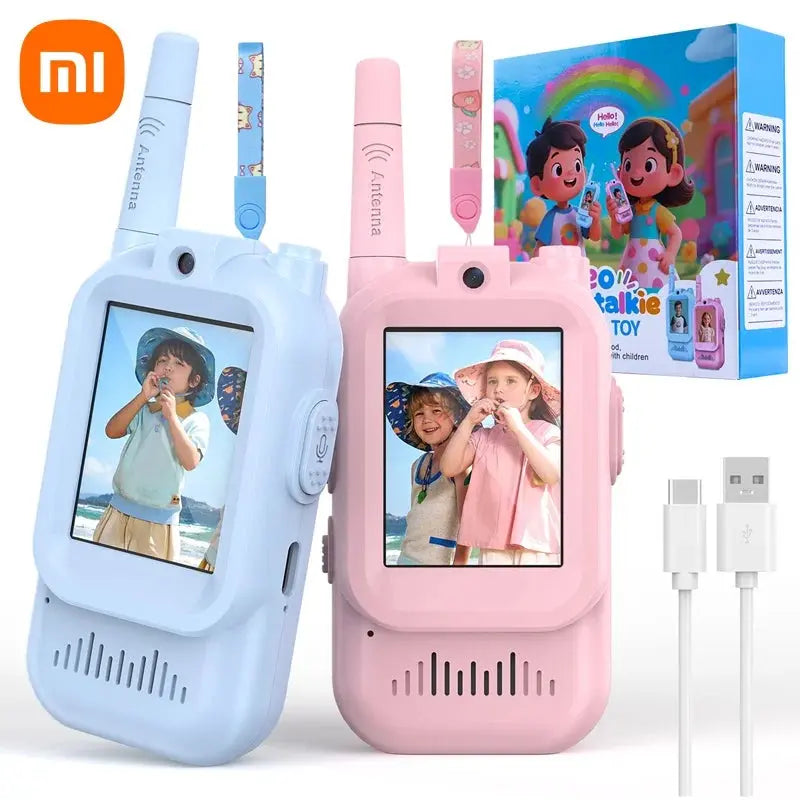 ChatCam Video Walkie Talkies for Kids | Screen-Time Alternative for Adventure 3C Electronic Global Sliver Store