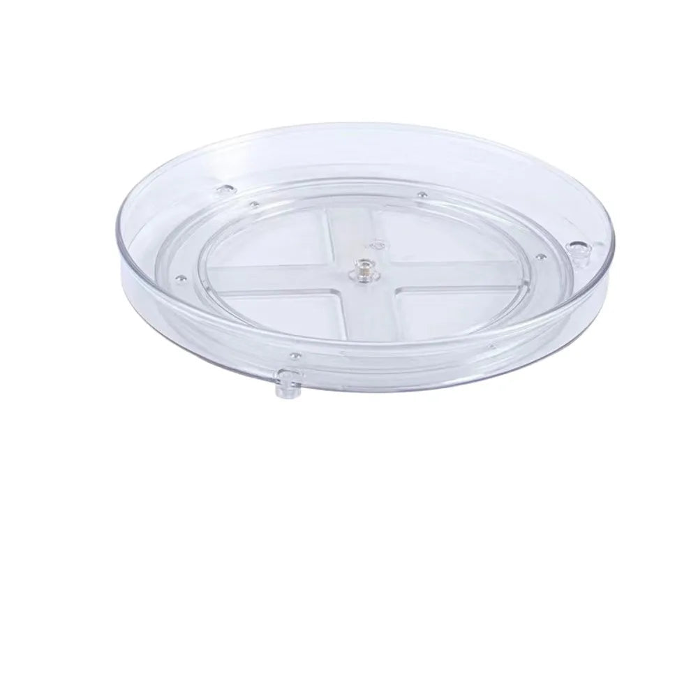 SpinStor 2-Tier Lazy Susan Organizer | 360° Rotating Storage Turntable YNOM cornerstore