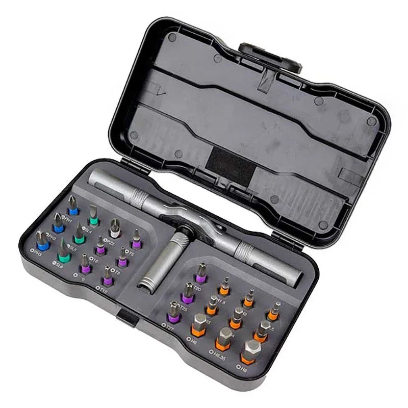 FixMaster 24-in-1 Precision Ratchet & Screwdriver Set | For Electronics & DIY YY33 Lovely Store