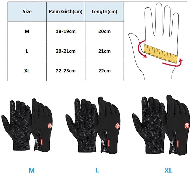 ArcticGrip Pro Thermal Touchscreen Gloves | Windproof & Waterproof Stone's Store