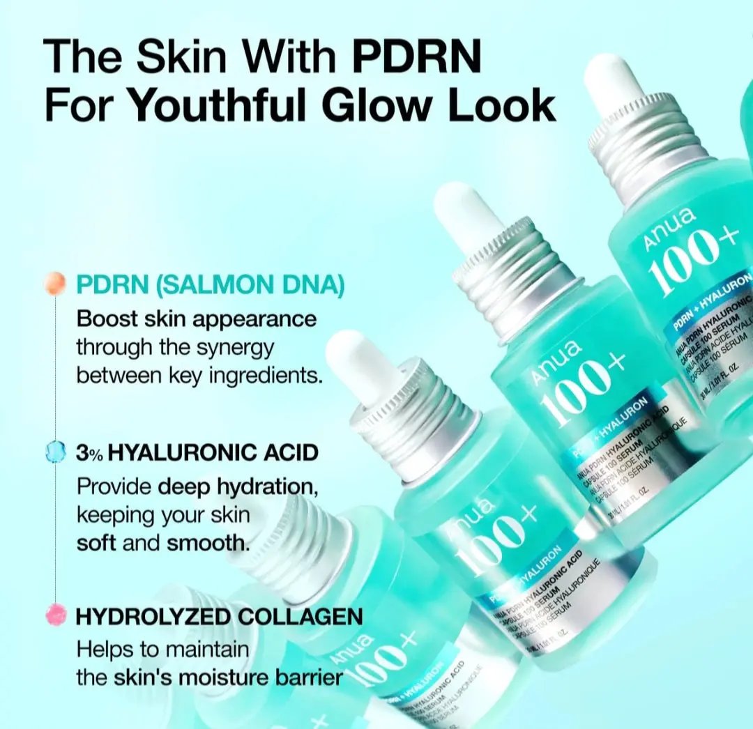 ANUA Heartleaf PDRN Hyaluronic Capsule Serum | For Intense Hydration YD-1906 Store