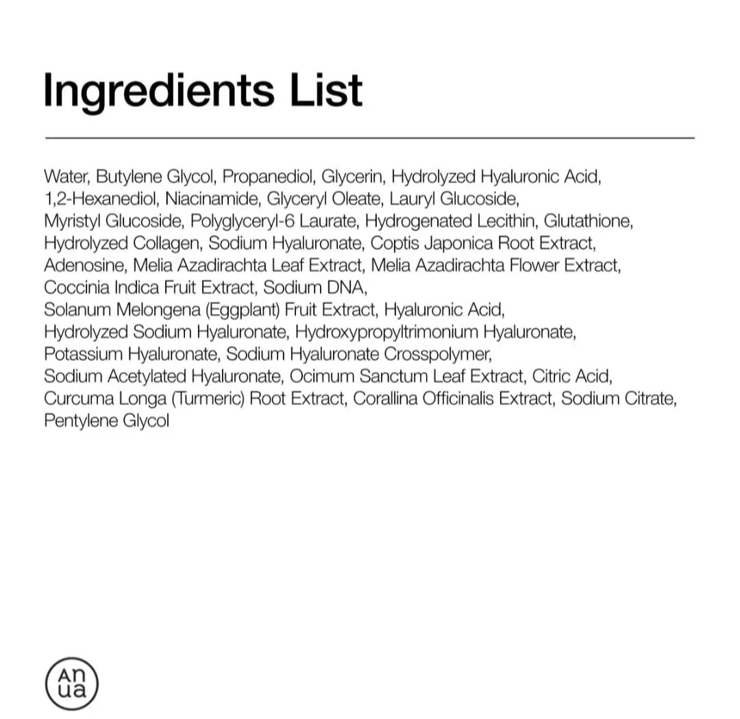 ANUA Heartleaf PDRN Hyaluronic Capsule Serum | For Intense Hydration YD-1906 Store