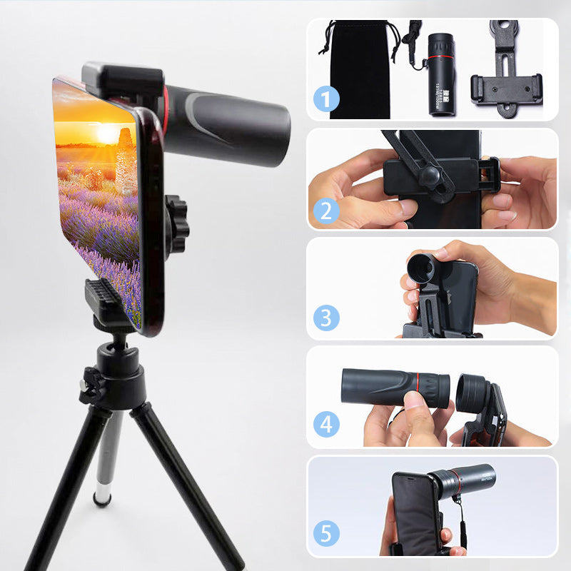 ScopeX Pocket Monocular Telescope | 8-30x Zoom for Hiking & Travel YNOM cornerstore